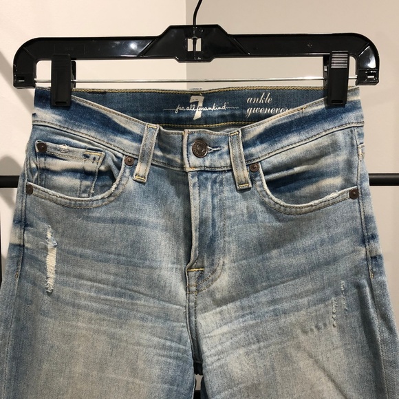 7 For All Mankind Gwenevere Ankle Skinny - Picture 3 of 7